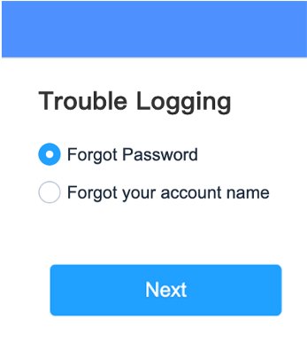 click "Forgot Pass